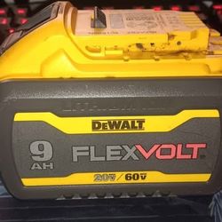 DEWALT DCCS670B FLEXVOLT 60V CORDLESS CHAINSAW Used Only 2 Times  1 Battery Not Charger 