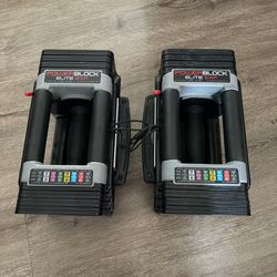 Adjustable Dumbbells - PowerBlock Elite EXP