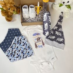 8pc Swaddle Receiving/ Coming Home Set