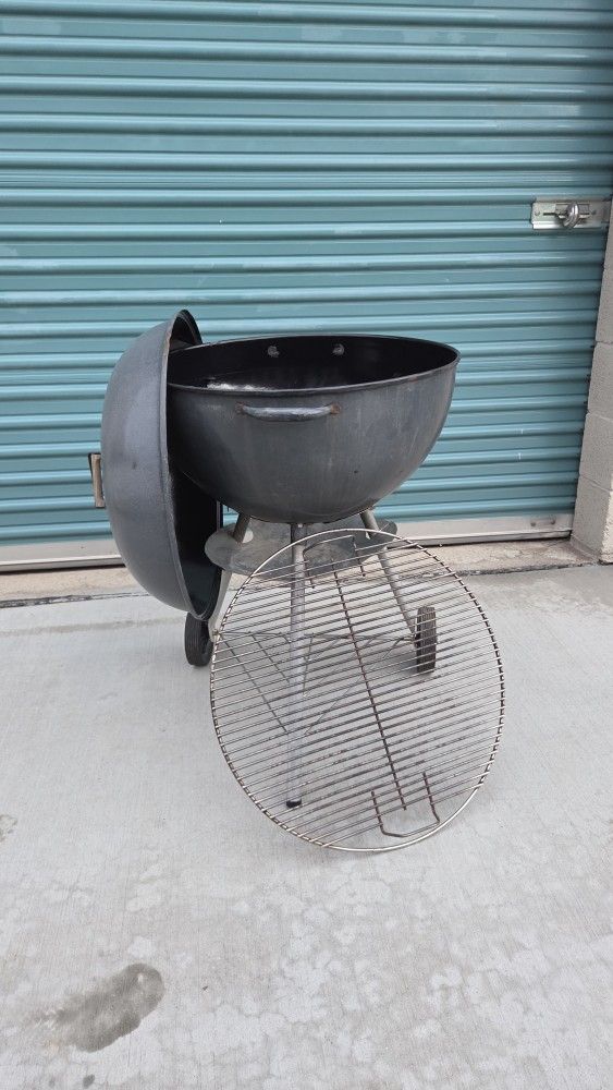 Weber 22" Kettle Bbq Grill Patent Pending 1969ish