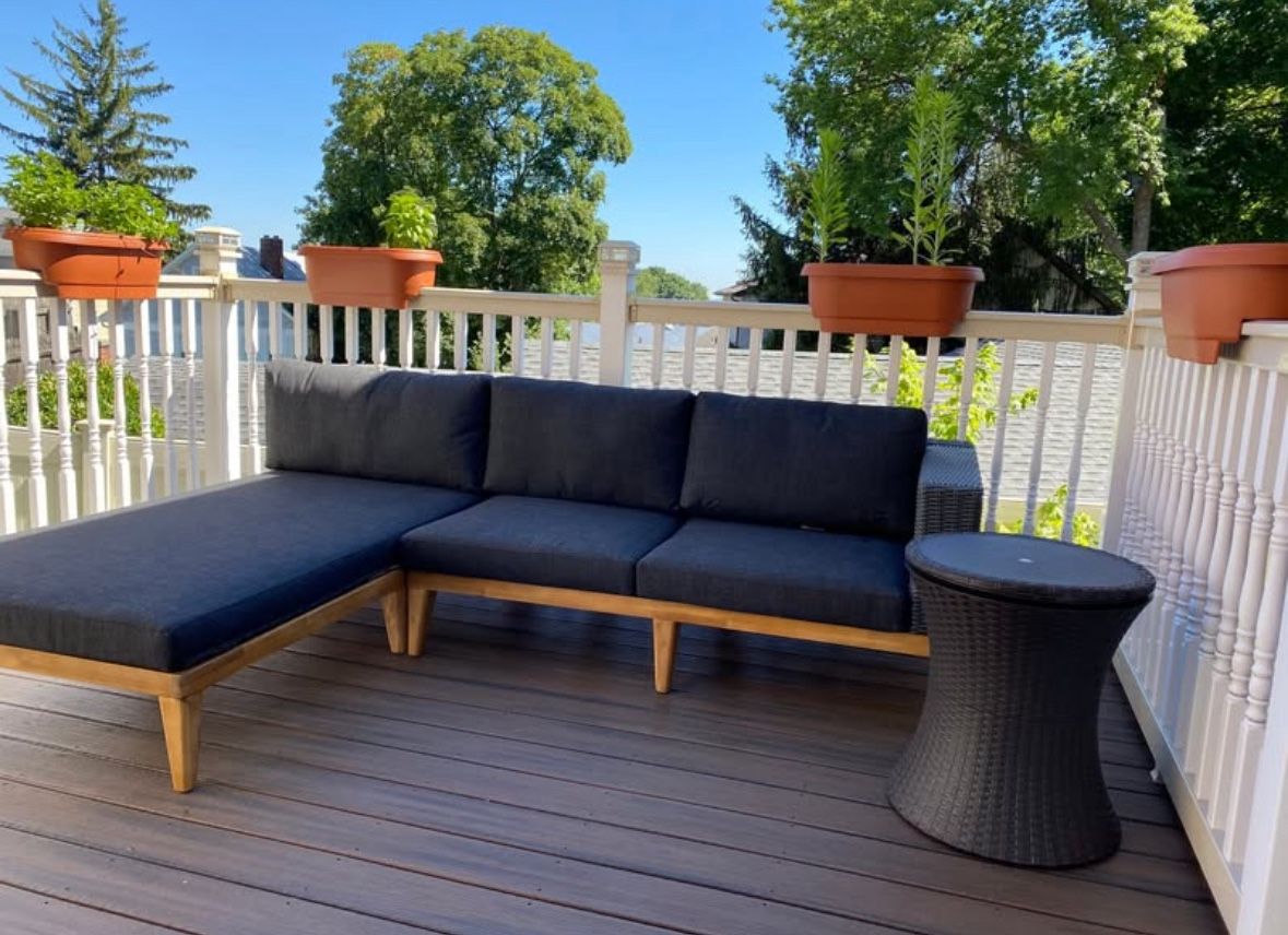 Mid-Century Modern Outdoor Sectional