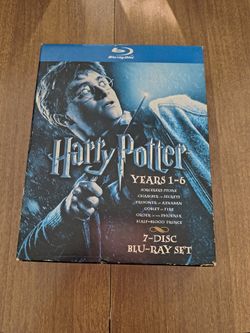 Harry Potter Years 1-6 Blu-ray 7-Disc Set Complete Collection – Tested