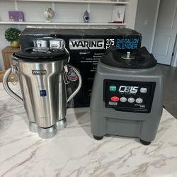 Waring CB15 Heavy Duty One Gallon 3.75HP 3-Speed Commercial Blender