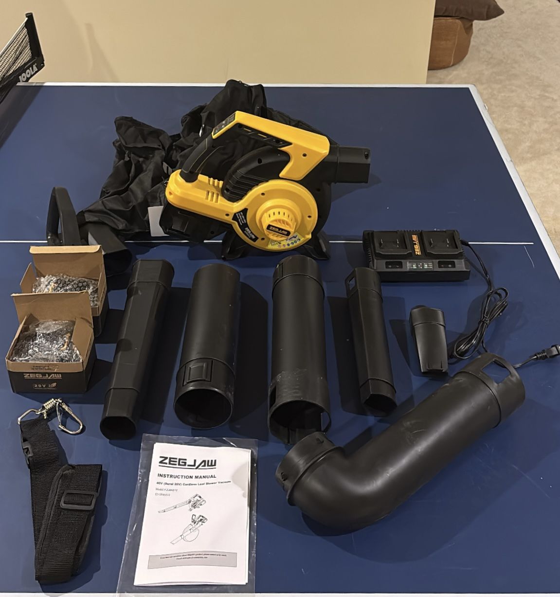 ZegJaw Leaf Blower Vacuum