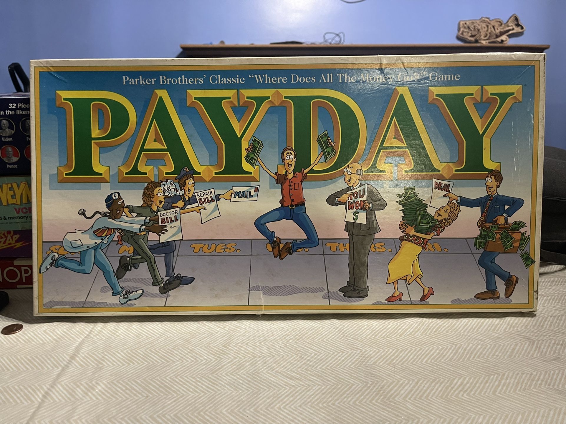 1994 PayDay Board Game