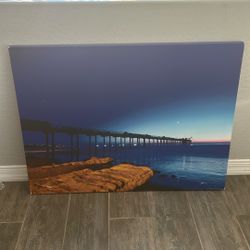 California Beach Sunset Frame/picture 