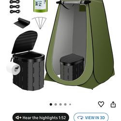 Portable shower bathroom changing room