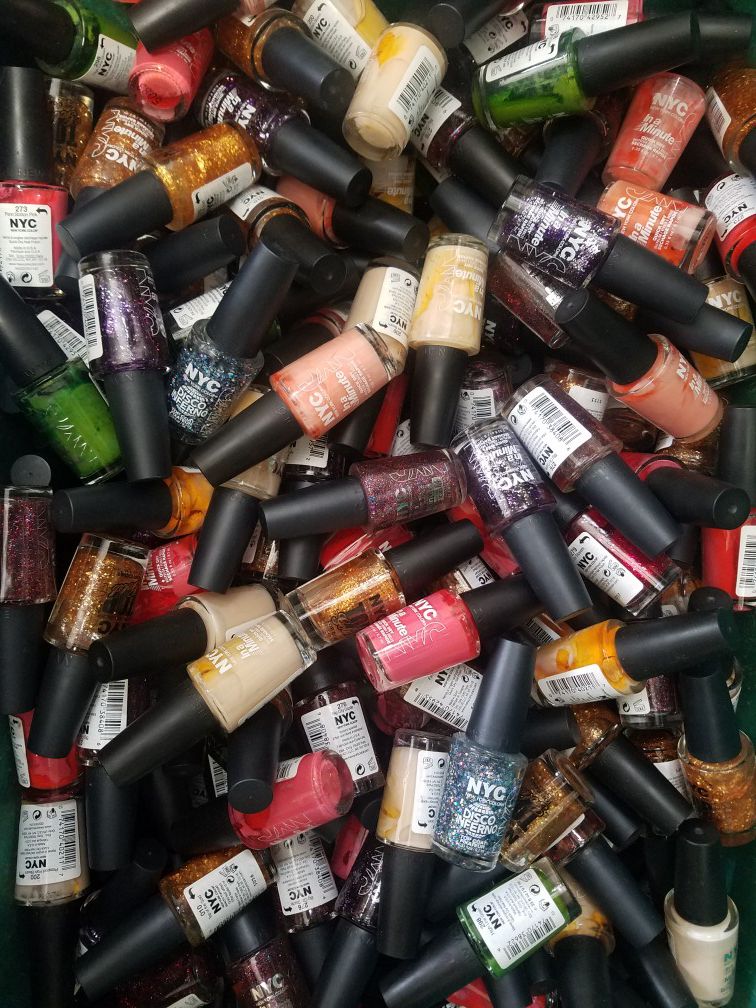 100 NYC New York Color Quick Dry Nail Polish Wholesale Resale Lot