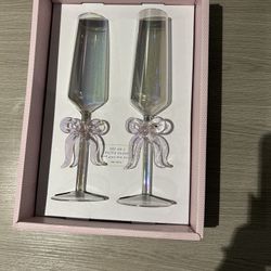 Pink Champagne Glasses