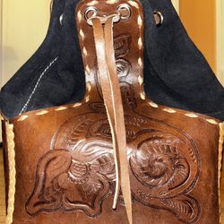 Hand Made Leather Backpack 
