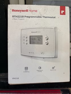 Honeywell home Programmable thermostat
