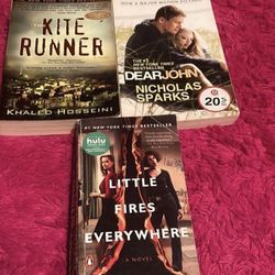 3 Book Lot (SELLING ALL TOGETHER!!)