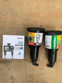 Sprinkler system parts