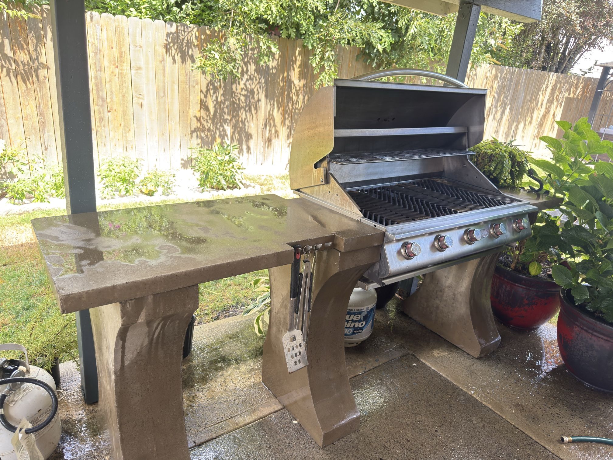 6 Pieces Stone Bbq 