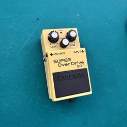 BOSS Super Overdrive Electric Guitar Pedal - Great condition