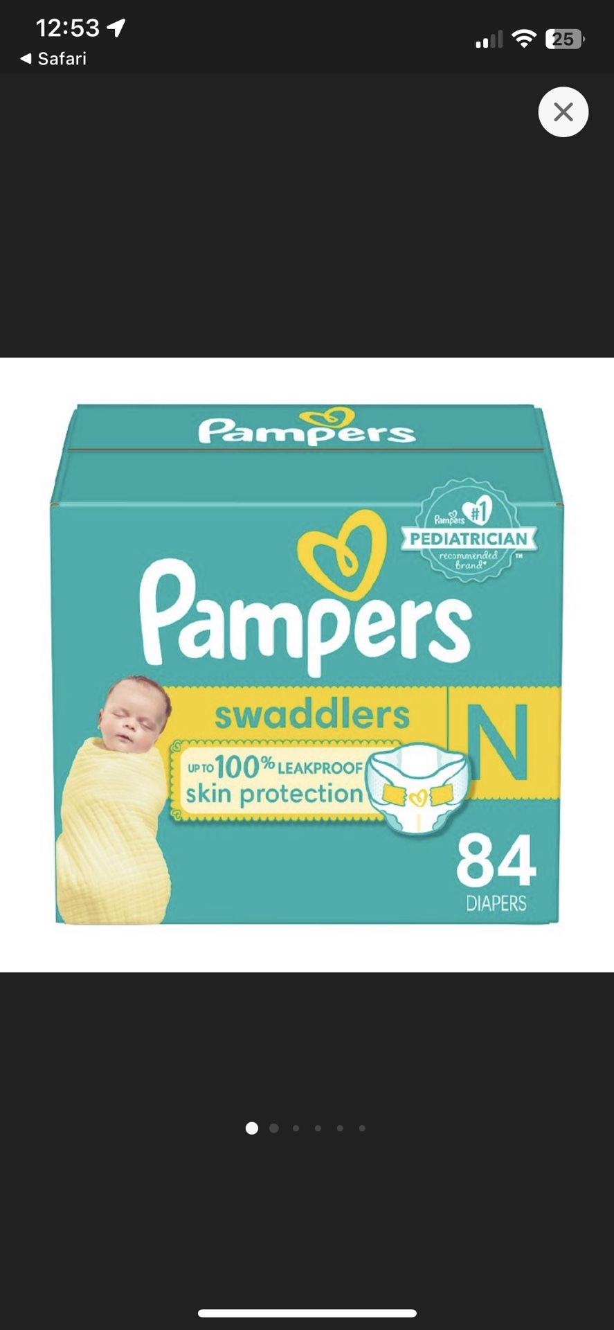 Newborn Pampers