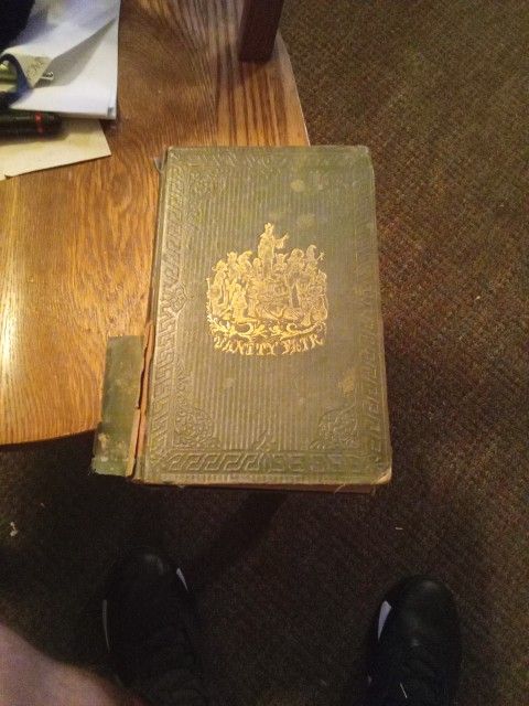 Vanity Fair:A Novel W/O a Hero by W.M. Thackeray (1st Edition 1848)