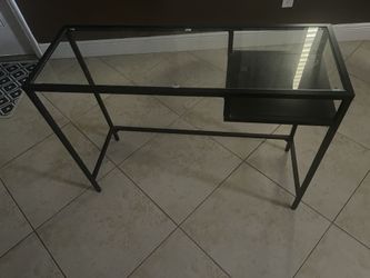 Two Glass Tables From IKEA