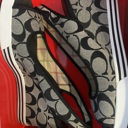 COACH WOMANS SYDNEY WEDGE SHOES SIZE 9.5 