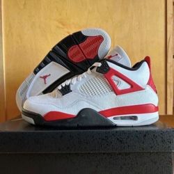 Air Jordan 4 Retro Red Cement DH6927-161 Size 11.5 Brand New