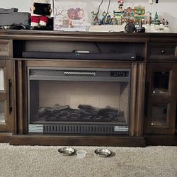 Electric Fireplace TV Stand