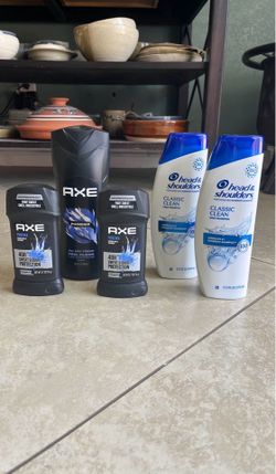 Head & Shoulders, AXE Body Wash, AXE Antiperspirant