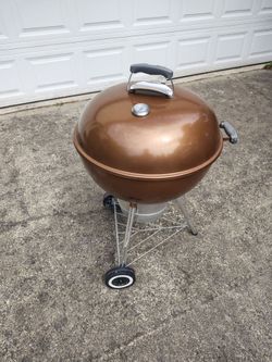 22-inch Weber charcoal grill