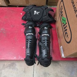 Jadekycin- Catchers Shin Guards - BH01BL-L 