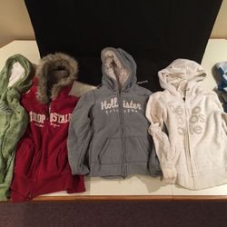 Fur hoodie lot! 5