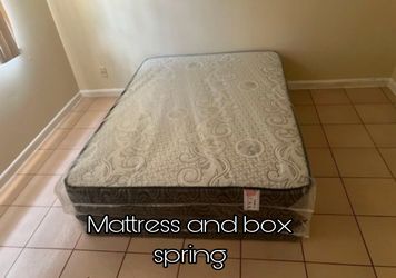 Queen Size Mattress With Box Spring Set New Queen BED Set