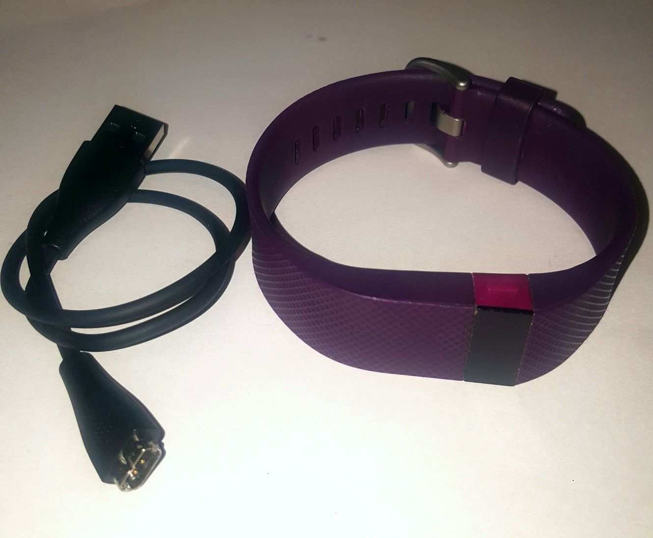 Fitbit Charge HR FB405 Plum Activity Tracker