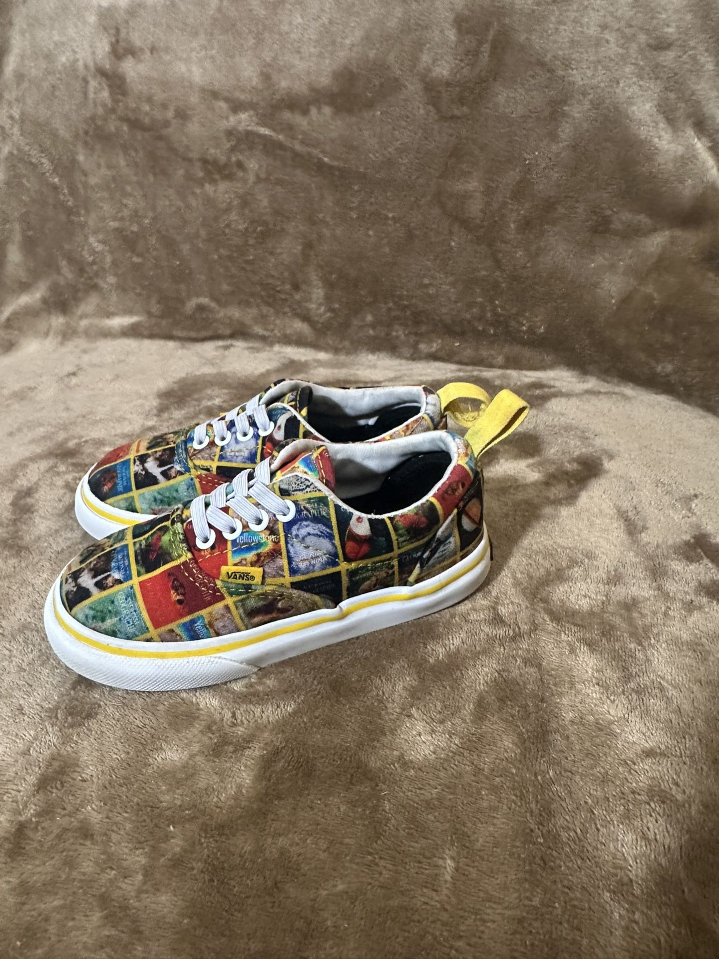 Vans National Geographic Era Classic Shoes Kids size 8.5c