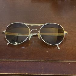 stussy x mosley tribes round sunglasses