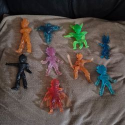 Dragon Ball Z Figurines clear plastic