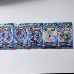 	Scarlet & Violet Journey Together Booster Pack ( 10 cards) X5