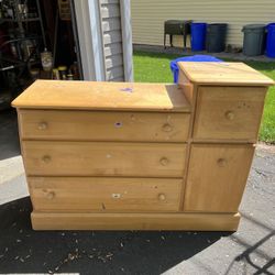 Wooden Changing Table FREE