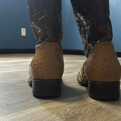 John Whaynee Ostrich Boots