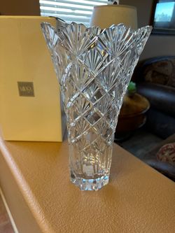 Mikasa Crystal Cut Glass Vase