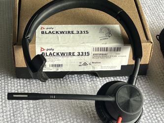 Plantronics Blackwire 3315,  USB-A Headset, Mono