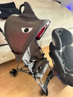 Shark Umbrella Baby Stroller