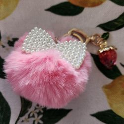 Beautiful Pink Keychain