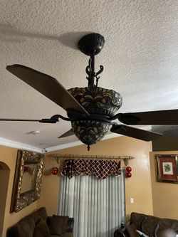 Tiffany Ceiling Fan