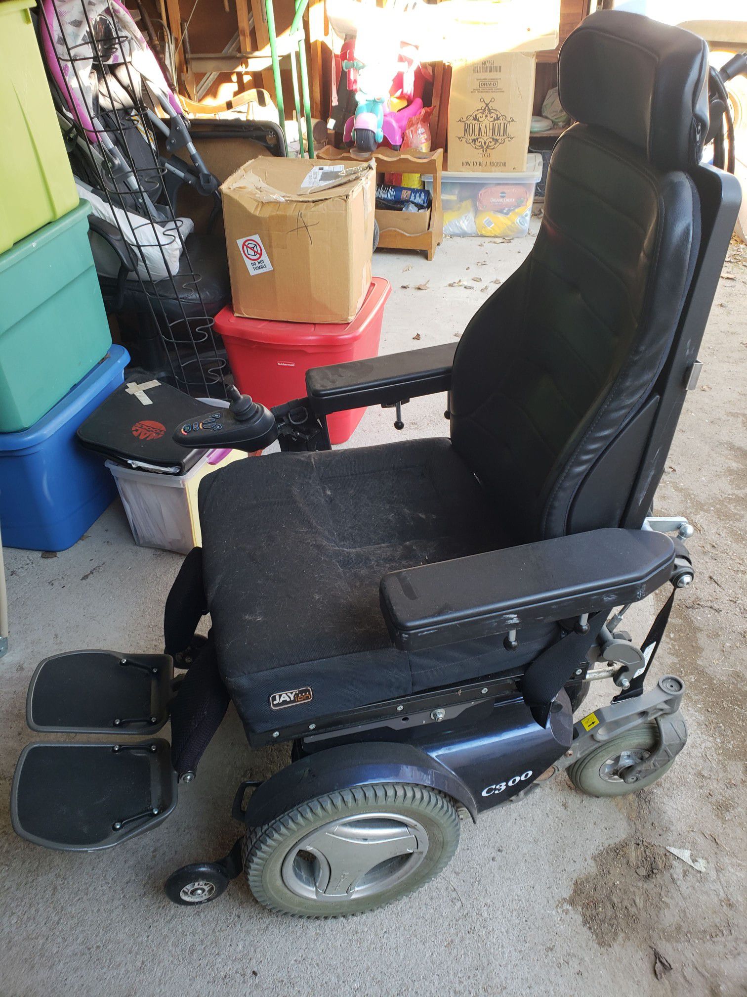 Power chair pick up only