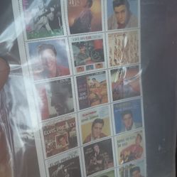 Elvis Collection Stamps  Old 