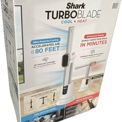 Shark TurboBlade Cool Heat Ultra Customizable Bladeless Tower Fan Heater TH205CO