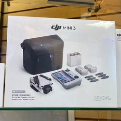 DJI Mini 3 Fly More Combo With DJI RC