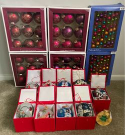 Christmas Glass Ornaments