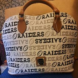 Raiders Tote Bag From Dooney  & Bourke