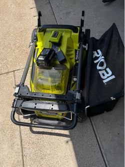 Ryobi 40v 20 inch push mower