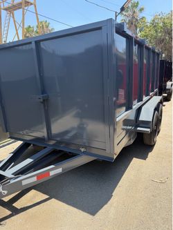 Smooth dump trailer in stock